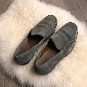 John Varvaros Suede Loafers